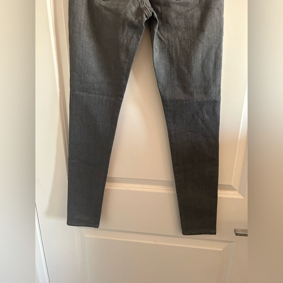 AG Adriano Goldschmied Farrah High Rise Skinny Jeans 26R Grey Pearls - Picture 9 of 14
